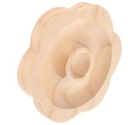 ULTECHNOVO Holz Schmuckablage Beige mit Aufbewahrungslösung zur Vermeidung von Verlust und Unordnung Design Excellence Tablett für Zuhause und Ausstellungen