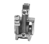 ULTECHNOVO Verstellbarer Langlebiger Rollfuß Nähmaschinenzubehör für Leder und Stoff Flache Naht Robustes Eisen Kompatibel mit Brother Singer Praktischer Nähfuß für Präzises Nähen