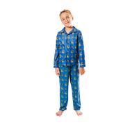 Ultra Game NBA Offizielles 2-teiliges superweiches Pyjama-Set mit Knopfleiste, Golden State Warriors, Jungen, Gr en 14 16