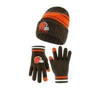 Ultra Game NFL Unisex-Erwachsene Core Fan Hat Handschuhe Set