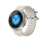 (Ultra Smartwatch Weiß) Neu in Ultra 9 NFC Smart Watch für Erwachsene, Herzfrequenz, BT, Anruf, Kompass, Sport,