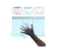 Ultradünne, Atmungsaktive Unterhose Boxershorts Für Herren Nicht Markierende Eisseide Atmungsaktiv, Nicht Schwül, Leicht Zu Waschen Und Zu Trocknen (3 Packungen) Geeignet Für Geschäftsreisen