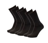 Ultraflex Frottee Venensocken mit extra weitem Bund speziell für geschwollene Beine 3 Paar schwarz 44-46