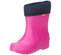 Ultraleichte Jungen Mädchen Kinder Warm Gefüttert Regenstiefel Gummistiefel Gummistiefel Dino, rose, 28 EU