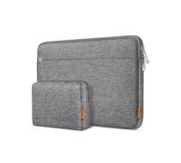 Ultraleichte Laptoptasche Hülle 13-16 Zoll mit Zubehörtasche, LB01005 - 14 Zoll / Grau