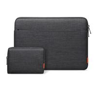 Ultraleichte Laptoptasche Hülle 13-16 Zoll mit Zubehörtasche, LB01005 - 15.6 Zoll / Dunkelgrau