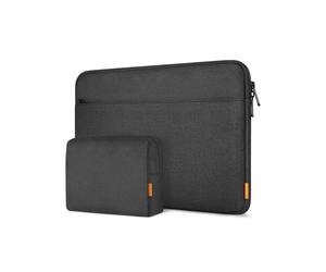 Ultraleichte Laptoptasche Hülle 13-16 Zoll mit Zubehörtasche, LB01005 - 16 Zoll / Schwarz
