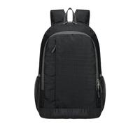 Ultraleichter faltbarer Rucksack - Wanderrucksack, wasserfester Wanderrucksack Unisex verpackbar für Outdoor-Sportarten - Daa Geschäftsreise Laptoptasche Extra Gr, Schwarz, riferimento alla