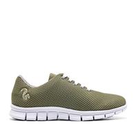Ultraleichter, veganer Sneaker "thies ® Cornrunner" aus Mais und recycelten Flaschen OLIVE (GRÜN) 37
