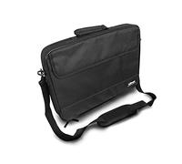 ultron Case Plus kompakte Laptoptasche, Umhängetasche/Tragetasche mit Taschen zur Aufbewahrung von Zubehör, für Laptops bis zu 17 Zoll (42 cm), Schwarz, 1 Stück