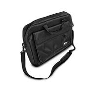 ultron Case Plus kompakte Laptoptasche, Umhängetasche/Tragetasche mit Taschen zur Aufbewahrung von Zubehör, für Laptops bis zu 17,3 Zoll (42 cm), Schwarz, 1 Stück