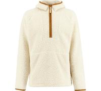 Ulvang Unisex Re Orbit Hooded Half Zip Wool Pile Off White XL