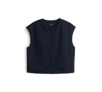 someday Damen Sweatweste UMANDY Regular Twill-Optik Ocean Größe 40