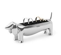 DACHSIE Ringhalter - Hund aus Gussmetall