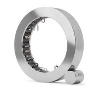 Umbra Schmuck-Organizer Ferris – Metall (Chrome) Ringhalter für Ringe und Ohrringe