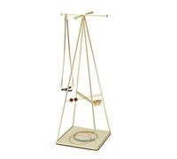 Prisma Jewelery Stand matte brass