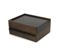 Umbra - Stowit Schmuckkasten, Walnuss / schwarz