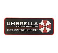 Umbrella Corporation Resident Evil Cosplay PVC Rubber 3D Fastener Patch