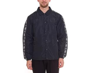 umbro FC Schalke Herren Übergangs-Jacke Alltags-Jacke mit Kent-Kragen UMJM0436 060 Schwarz M