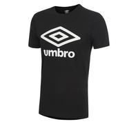 umbro Freizeit-Tshirt Big Logo (Baumwolle) 2021 schwarz Herren, Größe M