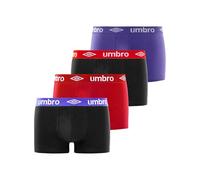 UMBRO Herren UMB/1/BCX4/KLASSE Retroshorts, Klasse, XXL (4er Pack)