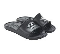 Umbro Mens Shower Sliders (Schwarz/Weiß) EU 46 / UK 11