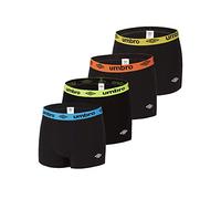 Unterhosen Männer Empfindliche Haut, Boxershorts Herren, Atmungsaktiv (4er Pack), Schwarz, L