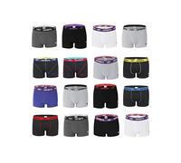 Unterhosen Männer Pack Surprise, Boxershorts Herren, Zufälliges Muster, Hypoallergen (6er Pack), Blau, M