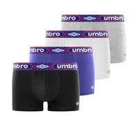 Unterhosen Männer Ultraweich, Boxershorts Herren, Langlebig (4er Pack), Schwarz/Blau/Grau/Weiß, L