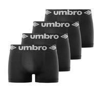 Unterhosen Männer Weich, Boxershorts Herren, Multisport (4er Pack), Schwarz, S/M
