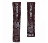 UMCNVV Klassisches Uhrenarmband aus Rindsleder, 20/22/24 mm, für Tag Heuer Carrera Aquaracer Monaco, hochwertiges Armband, weiches Uhrenarmband, 20 mm