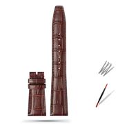 UMCNVV Uhrenarmband aus Rindsleder, 20 mm, 21 mm, 22 mm, Ersatzarmband für IWC Portugieser Porotfino Family Piloten, Faltschließe, 22 mm