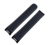 UMCNVV Uhrenarmband aus Silikongummi, 20 mm, für Omega Strap Seamaster 300 Aqua Terra AT150, ultraleichte 8900-Schnalle, Gold Buckle