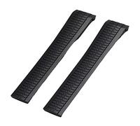 UMCNVV Uhrenarmband für Patek Aquanaut Philippe 5968A 5164A 5167A, Metallstifte, orange-braun, Uhrenarmband aus Gummi, 21 mm Silikonband, Golden buckle