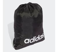 Umhängetasche ADIDAS PERFORMANCE "LINEAR SPORTBEUTEL", Gr. B/H/T: 36cm x 43cm, schwarz-weiß (schwarz, weiß), Obermaterial: 100% Polyester, Taschen Umhängetasche (12088659-0) schwarz, weiß