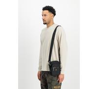 Alpha Industries Umhängetasche Label Messenger Bag S onesize schwarz Obermaterial 100% Polyester