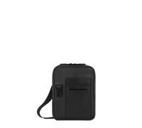 Umhängetasche aus leder mit iPad®mini-Fach Piquadro Finn, schwarz - Farb-Varianten: Schwarz