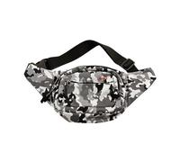 Umhängetasche aus Polyester Gürteltasche mit 3 Fächern sicherer Reißverschluss Motiv 3