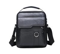 Umhängetasche aus PU-Leder - Crossbody-Rucksack für Herren, leichte Brusttasche mit verstellbaren Trägern, aus klassischem PU-Leder für den lässigen Gebrauch bei der Arbeit und im Fitnessstudio, diese