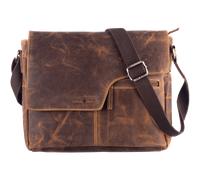 Umhängetasche aus Vintage-Leder.