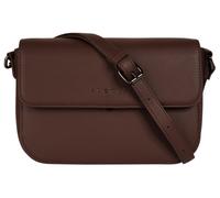 Umhängetasche BUGATTI "ALMATA", Damen, Gr. B/H/T: 25cm x 17cm x 9cm onesize, braun, Kunstfaser, leicht glänzend, unifarben, Taschen Umhängetasche (58236206-0) braun