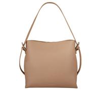 Umhängetasche BUGATTI "LUNA", Damen, Gr. B/H/T: 34cm x 31cm x 15cm onesize, beige, Polyurethan (PU), clean, Taschen Umhängetasche (84153467-0) beige