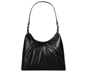 Umhängetasche BUGATTI "MILA", Damen, Gr. B/H/T: 30cm x 28cm x 11cm onesize, schwarz, Kunstfaser, Taschen Umhängetasche (81326628-0) schwarz