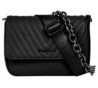 Umhängetasche BUGATTI "SIRA", Damen, Gr. B/H/T: 24cm x 18cm x 10cm onesize, schwarz, Kunstfaser, Strukturmuster, Taschen Umhängetasche (83583317-0) schwarz