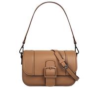 Umhängetasche BUGATTI "ZITA", Damen, Gr. B/H/T: 22cm x 14cm x 8cm onesize, braun (cognac), Kunstfaser, clean, Taschen Umhängetasche (96317452-0) cognac