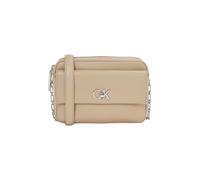 Calvin Klein Re-Lock Umhängetasche 21 cm beige