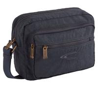 Umhängetasche CAMEL ACTIVE "Journey", Damen, Gr. B/H/T: 23cm x 19cm x 12cm, blau, Polyester, aufgeraut, bestickt, clean, unifarben, Taschen Umhängetasche, aus leichtem robusten Nylon, funktional perfe