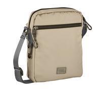 Umhängetasche CAMEL ACTIVE "Terra" Gr. B/H/T: 18 cm x 22 cm x 6 cm, beige Damen Taschen Umhängetaschen Kleine Umhängetasche aus recyceltem Nylon und aufgesetzter Tasche (81267209-0)