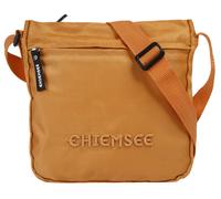 Umhängetasche CHIEMSEE, Damen, Gr. B/H/T: 18cm x 18cm x 2cm onesize, gelb, Kunstfaser, leicht glänzend, unifarben, Taschen Umhängetasche (33928833-0)