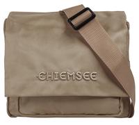 Umhängetasche CHIEMSEE, Gr. B/H/T: 23cm x 20cm x 5cm onesize, beige (sand), Kunstfaser, leicht glänzend, unifarben, Taschen Umhängetasche (27103608-0) sand